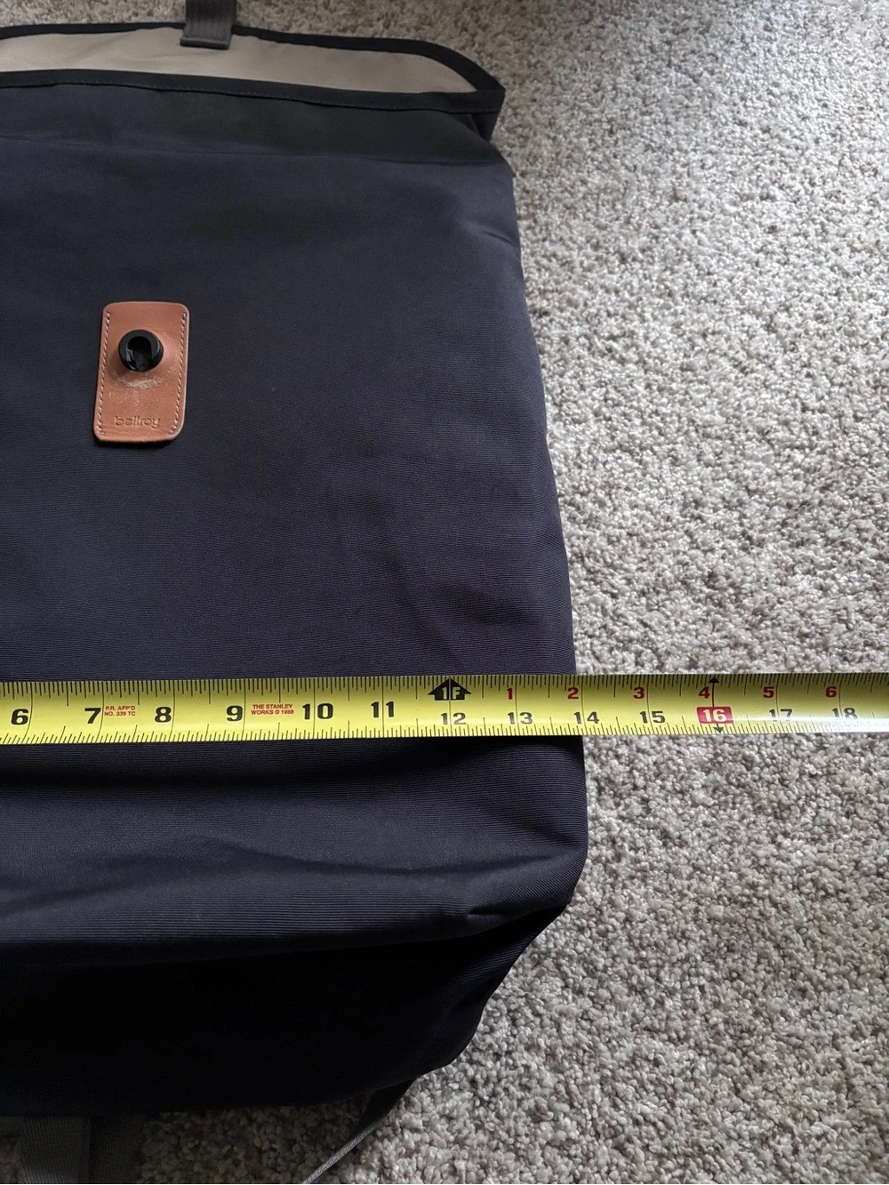 Bellroy Oslo Slim Laptop Backpack Water Repellent 16L Compact Daypack Charcoal